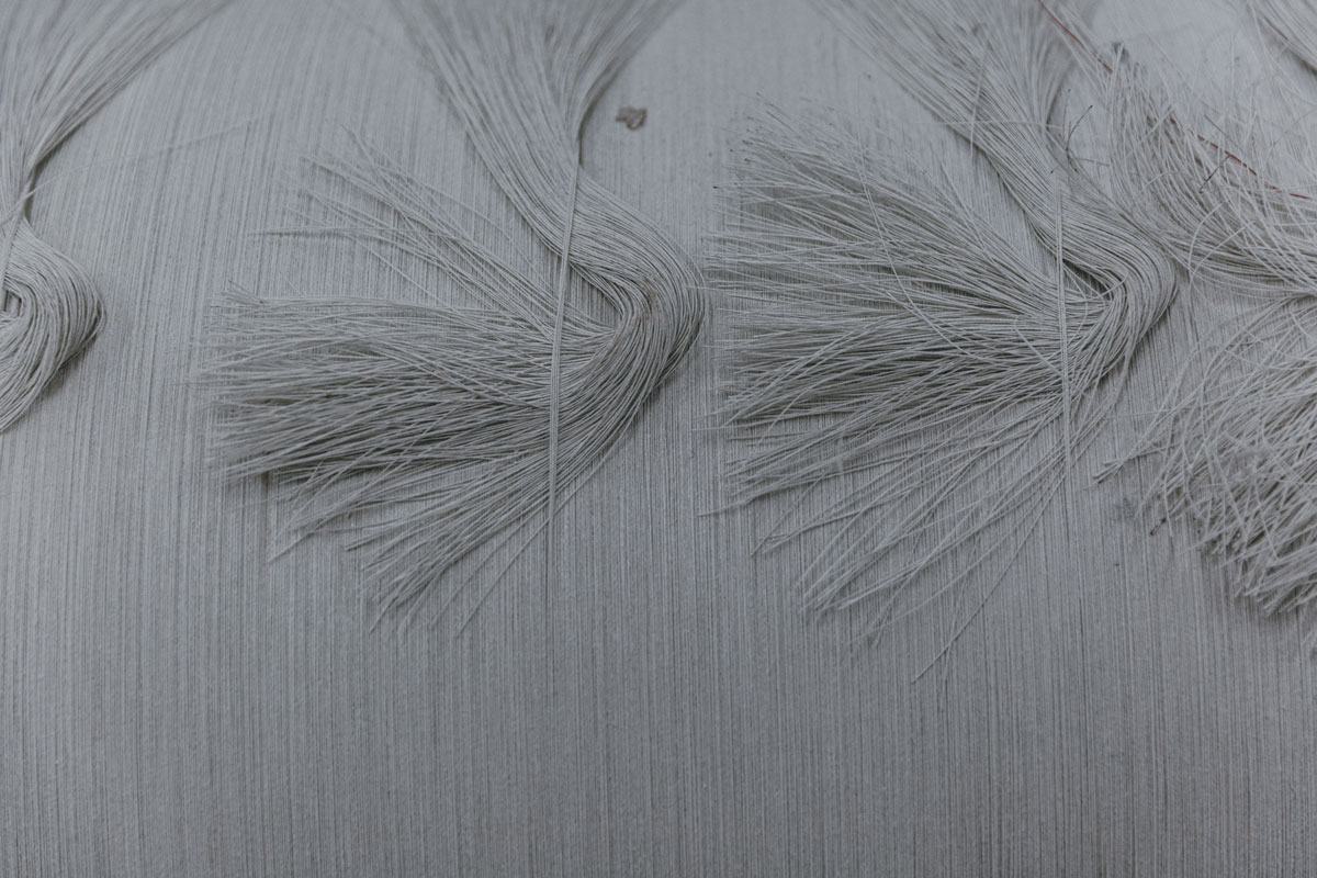 写真:糸のアップ