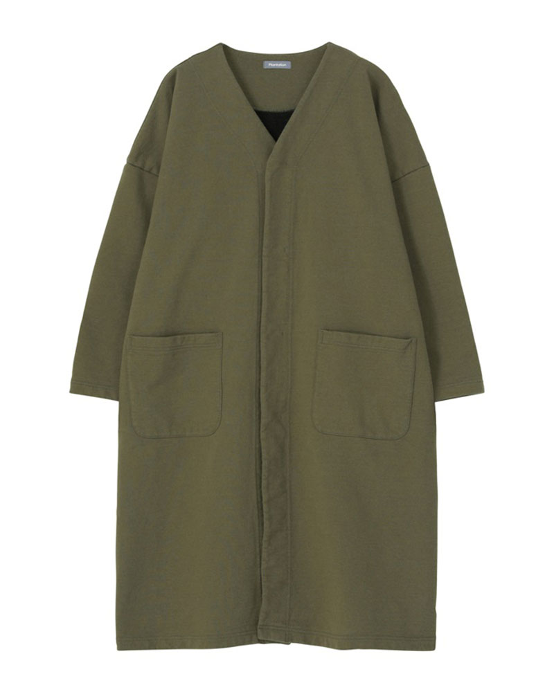 商品写真: エア裏毛 / コート (khaki)