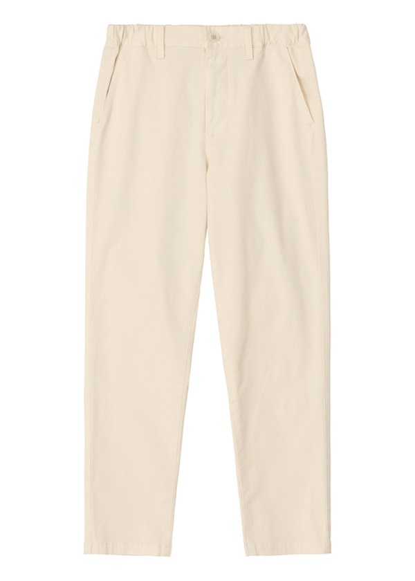 商品写真:定番ストレッチスリムパンツ(off white)