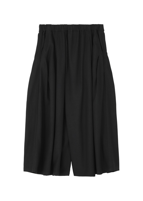 商品写真:パンツ/ ブラッシュドレープクロス / black