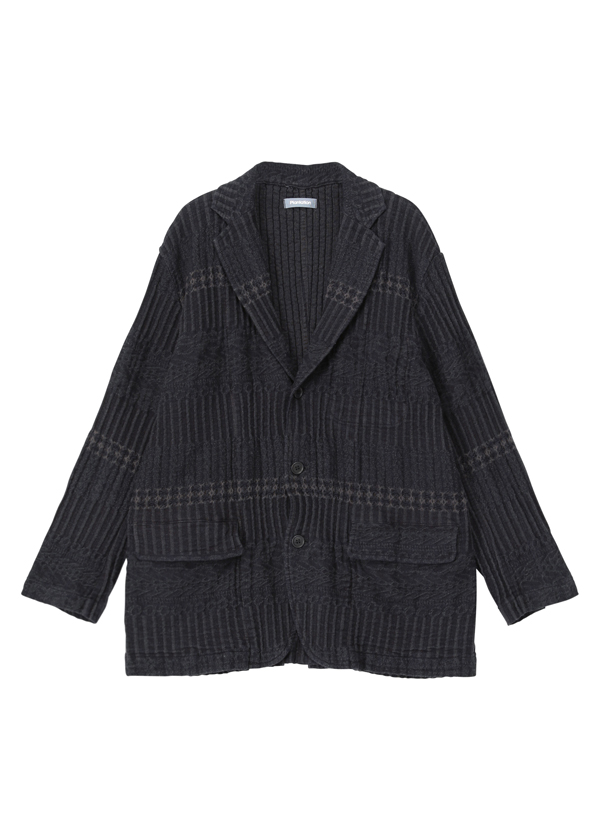 商品写真:ジャケット/ユニセックス BIZENガンジーWAVE/navy