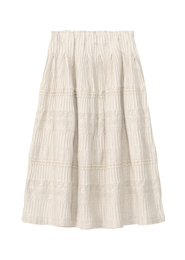 商品写真:スカート/BIZENガンジーWAVE/off white