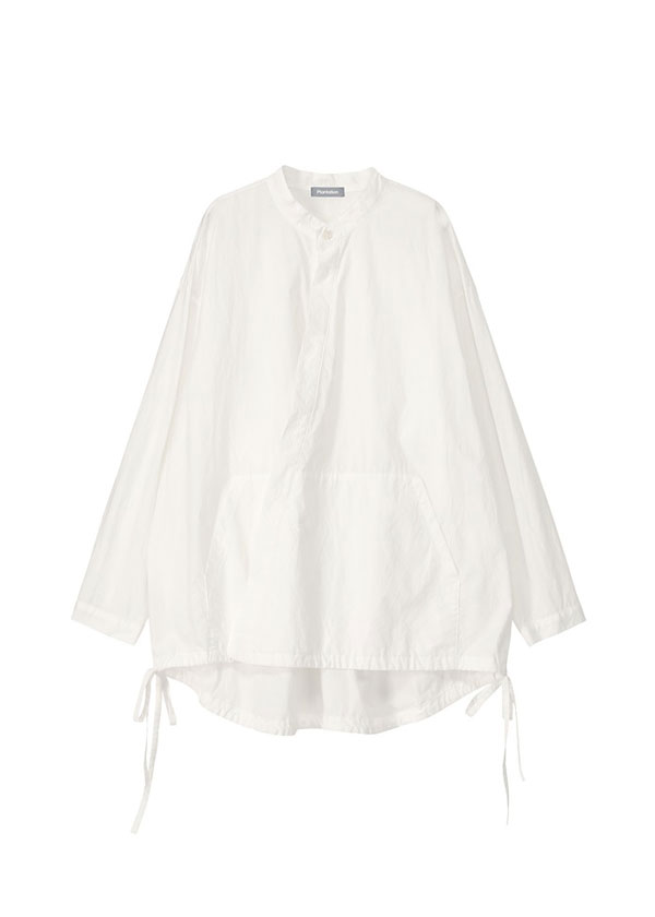 商品写真:羽織り/ユニセックス ソルトコットン/white