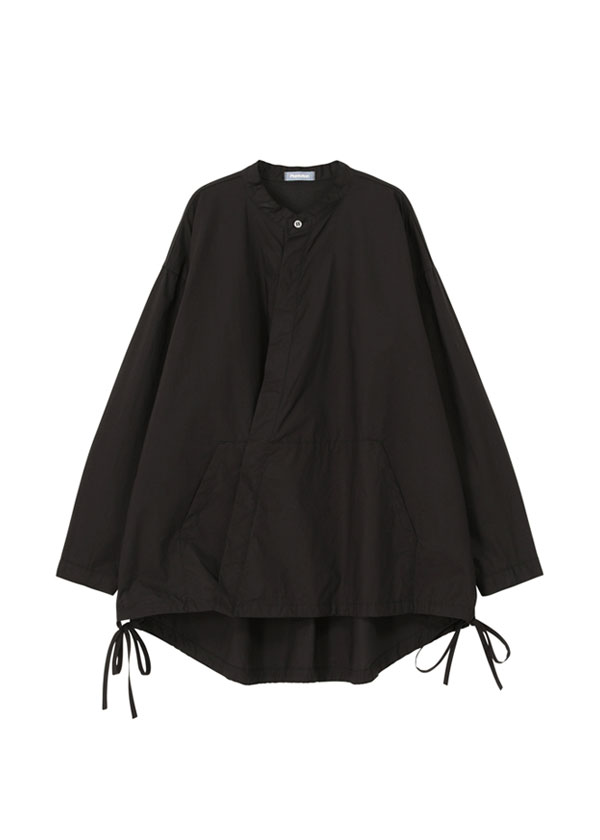 商品写真:羽織り/ユニセックス ソルトコットン/black